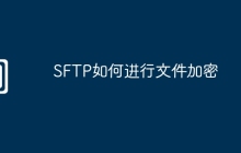 SFTP如何进行文件加密