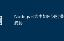 Node.js日志中如何识别潜在威胁