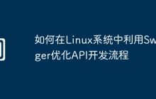 如何在Linux系统中利用Swagger优化API开发流程