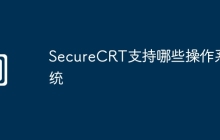SecureCRT支持哪些操作系统