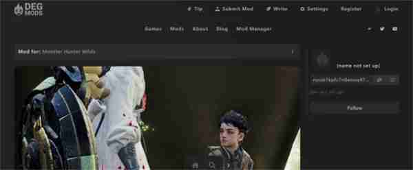 《怪猎:荒野》黑人小孩纳塔换肤漂白MOD于N网下架