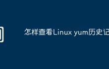 怎样查看Linux yum历史记录