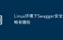 Linux环境下Swagger安全策略有哪些