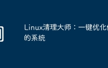 Linux清理大师：一键优化你的系统