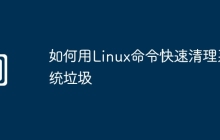 如何用Linux命令快速清理系统垃圾