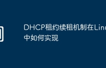 DHCP租约续租机制在Linux中如何实现