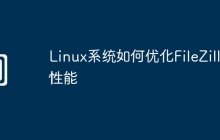 Linux系统如何优化FileZilla性能