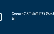 SecureCRT如何进行版本控制