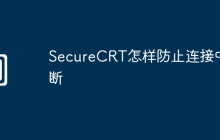SecureCRT怎样防止连接中断
