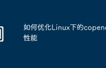 如何优化Linux下的copendir性能