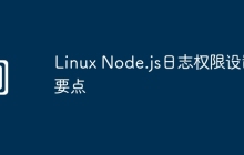 Linux Node.js日志权限设置要点