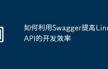 如何利用Swagger提高Linux API的开发效率