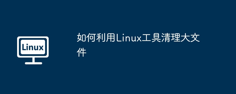 如何利用Linux工具清理大文件