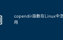 copendir函数在Linux中怎么用
