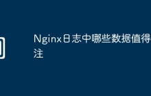 Nginx日志中哪些数据值得关注