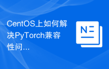 CentOS上如何解决PyTorch兼容性问题