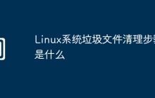 Linux系统垃圾文件清理步骤是什么