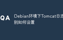 Debian环境下Tomcat日志级别如何设置