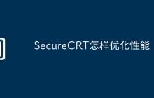 SecureCRT怎样优化性能