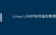 Linux LAMP如何备份数据