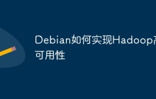 Debian如何实现Hadoop高可用性