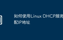 如何使用Linux DHCP服务分配IP地址