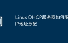 Linux DHCP服务器如何限制IP地址分配
