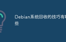 Debian系统回收的技巧有哪些