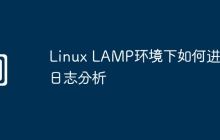 Linux LAMP环境下如何进行日志分析