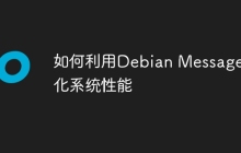 如何利用Debian Message优化系统性能