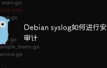 Debian syslog如何进行安全审计