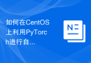 如何在CentOS上利用PyTorch进行自然语言处理