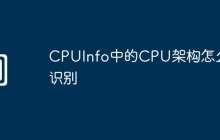 CPUInfo中的CPU架构怎么识别