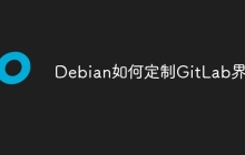 Debian如何定制GitLab界面