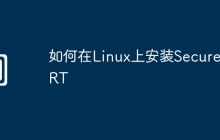 如何在Linux上安装SecureCRT