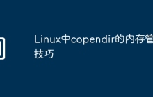 Linux中copendir的内存管理技巧