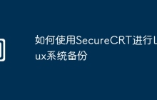 如何使用SecureCRT进行Linux系统备份