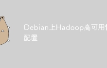 Debian上Hadoop高可用性配置