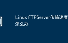 Linux FTPServer传输速度慢怎么办