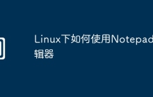 Linux下如何使用Notepad编辑器
