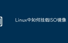 Linux中如何挂载ISO镜像