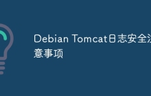 Debian Tomcat日志安全注意事项