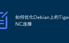如何优化Debian上的TigerVNC连接