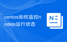 centos如何监控nodejs运行状态