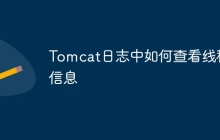 Tomcat日志中如何查看线程信息
