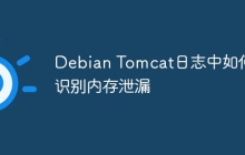 Debian Tomcat日志中如何识别内存泄漏