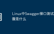 Linux中Swagger接口测试步骤是什么