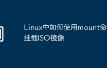 Linux中如何使用mount命令挂载ISO镜像