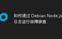 如何通过 Debian Node.js 日志进行故障排查