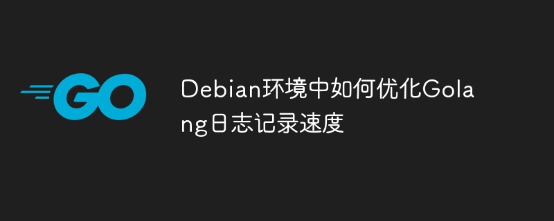Debian环境中如何优化Golang日志记录速度-小浪学习网